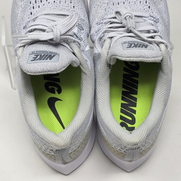 Nike Womens Air Zoom Pegasus 35 A03906-002 Gray Running Shoes Size 8 Pre-owned - Picture 9 of 10